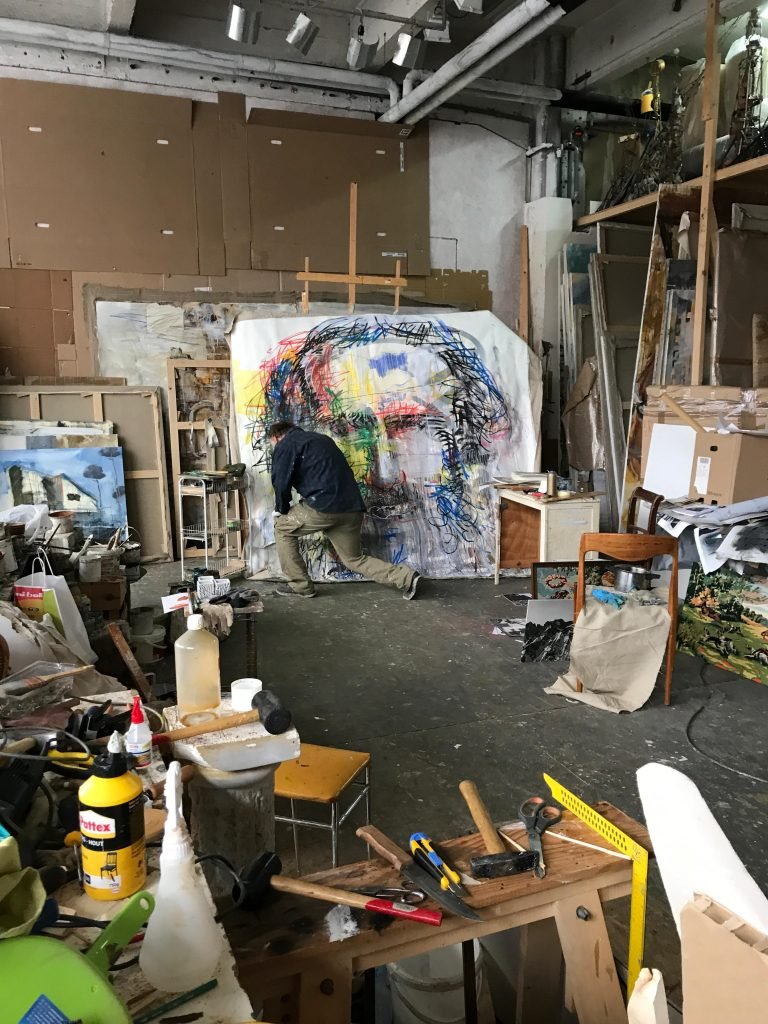 Valéry Koshlyakov's studio