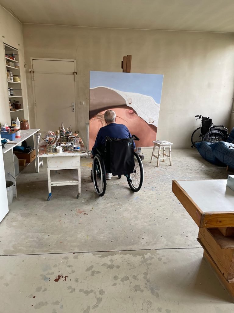 Gérard Schlosser's studio