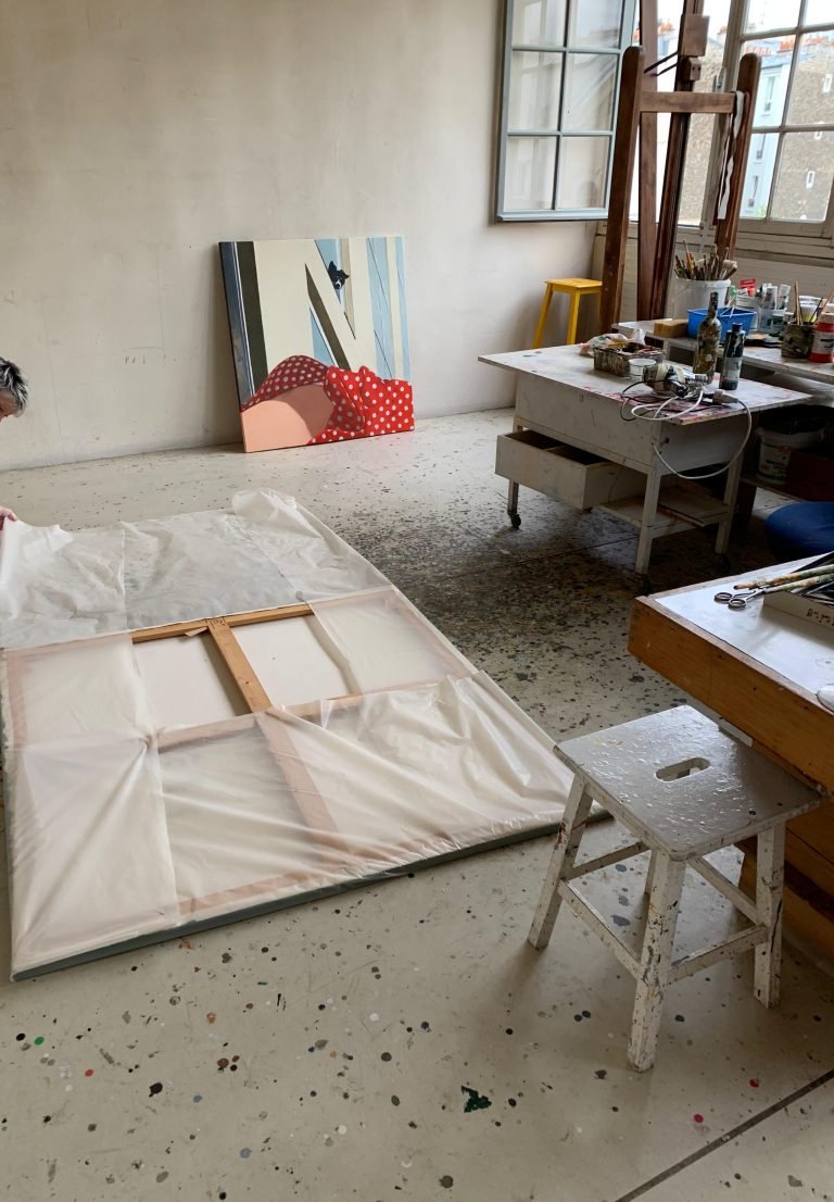 Gérard Schlosser's studio