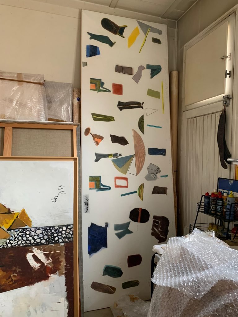 Hervé Télémaque's studio